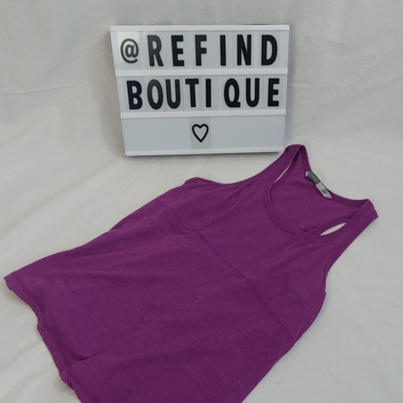 ATHLETA Racerback Raspberry Running Tank Small - Picture 8 of 8
